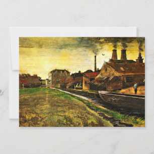 Usine sidérurgique à La Haye par Vincent van Gogh