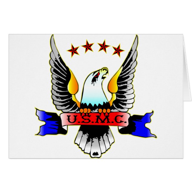 USMC de style ancien (Devant horizontal)