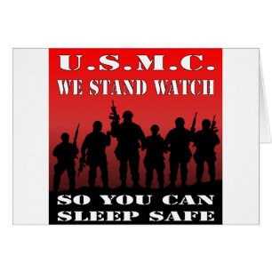 Usmc nous tenons la montre ainsi vous pouvez