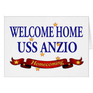 USS à la maison bienvenu Anzio
