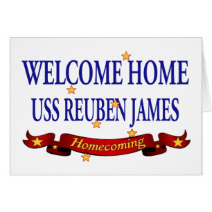 USS à la maison bienvenu Reuben James