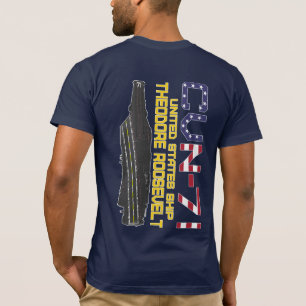 USS THEODORE ROOSEVELT CVN-71 T-Shirt