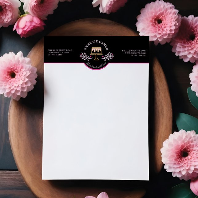 Ustensile de cuisson et de Cuisine amusant Noir, O (Fun Baking & Cooking Utensil Black, Gold & Pink)