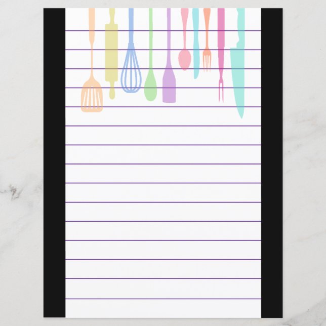 Ustensiles de Cuisine rétro (Devant)