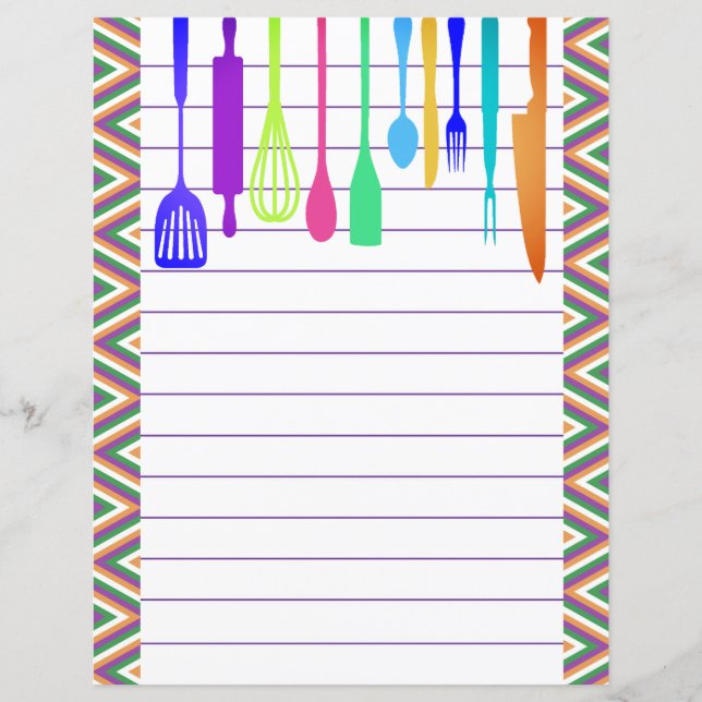 Ustensiles de cuisine rétro (Devant)