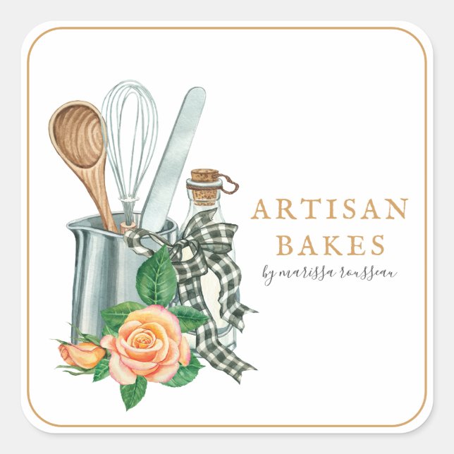 Ustensiles de cuisson Boulangerie Étiquettes de pr (Devant)