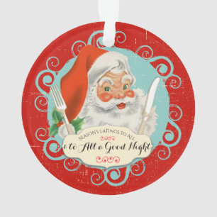 ustensiles Père Noël vintages gourmands gourmets N