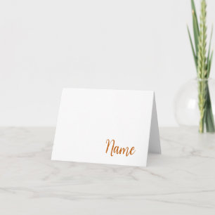 UT Longhorns Hook'em ! Carte de remerciement perso