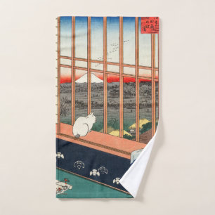 Utagawa Hiroshige - Champs de riz Asakusa