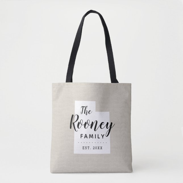 Utah Family Monogram Sac fourre-tout (Devant)