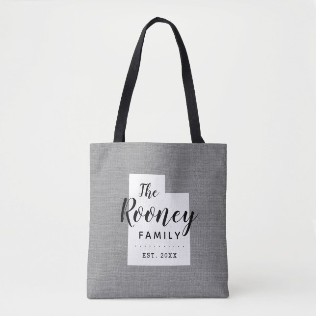 Utah Family Monogram Sac fourre-tout (Devant)
