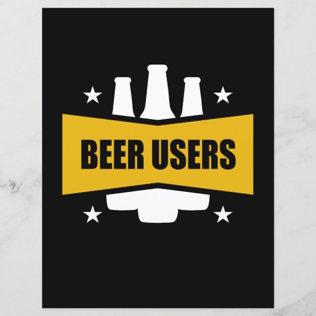 Utilisateurs Fiers De La Bière (Devant)