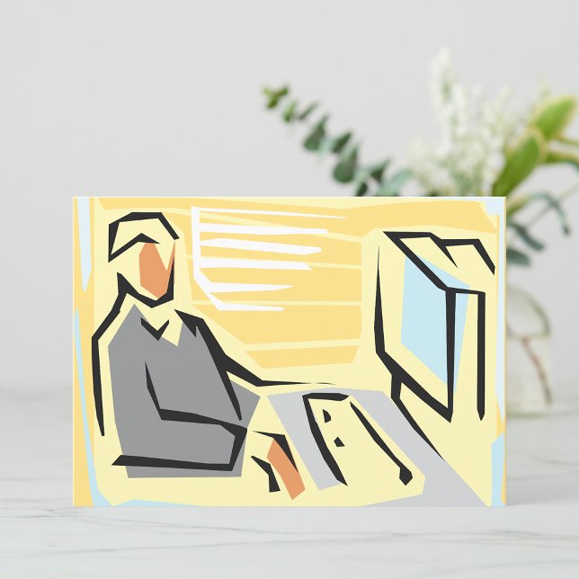 Utilisation Sur Invitations D'Ordinateur (Créateur téléchargé)