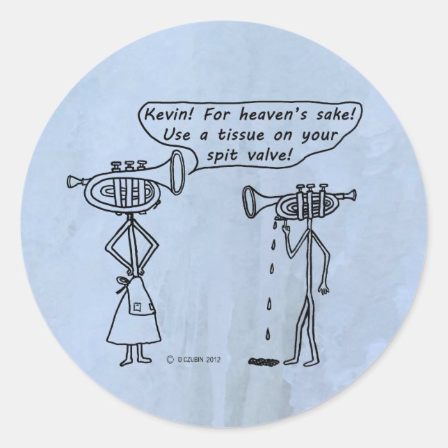 Utiliser le sticker rond classique de la valve à b (Devant)
