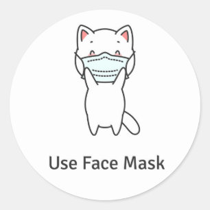 UTILISER UN MASQUE FACIAL AUTOCOLLANT ENVELOPE CHA