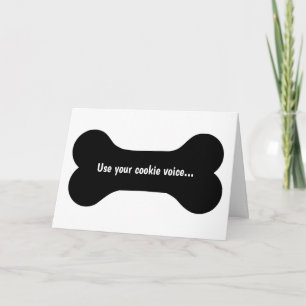 Utiliser votre carte de voeux vocale Cookie