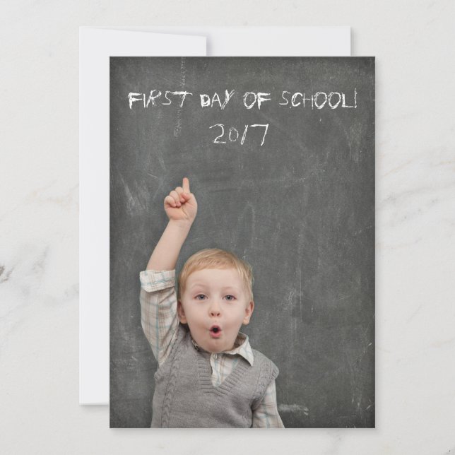 Utiliser votre propre image Premier jour de l'écol (Devant)