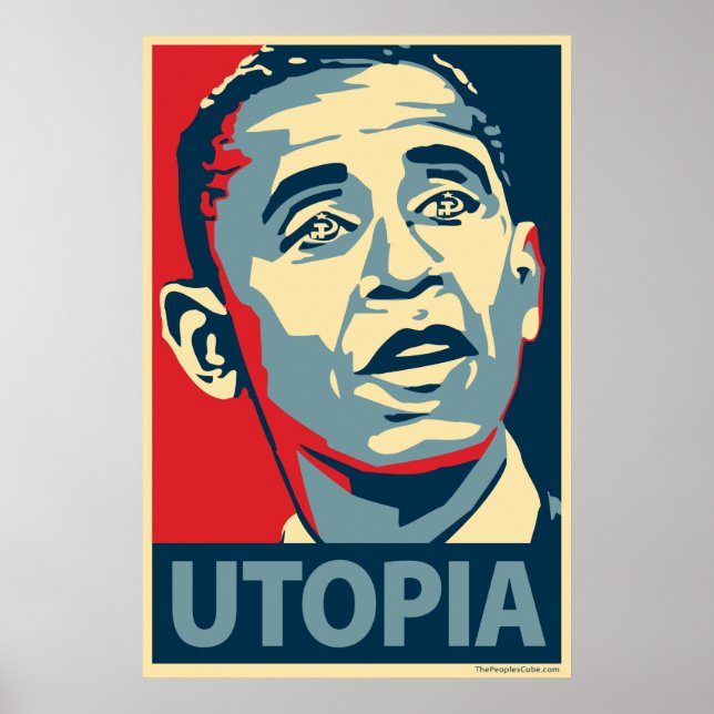 Utopia - Poster parodique d'Obama (Devant)