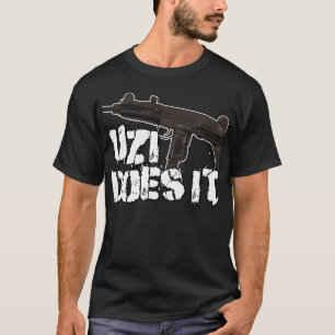 Uzi il lance le T-shirt de la chemise Uzi