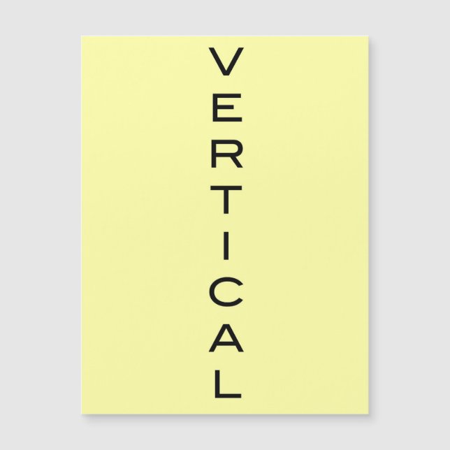 V CARTE MAGNÉTIQUE (Devant)