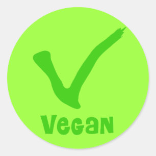 V est pour Vegan Stickers