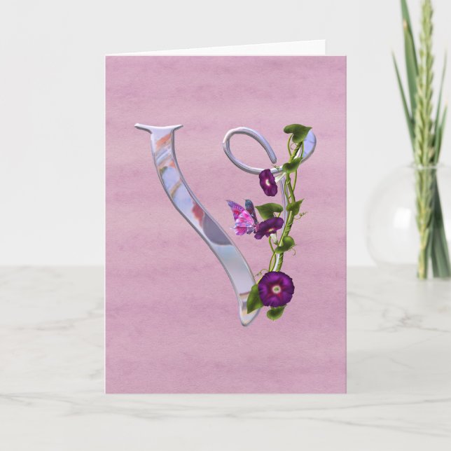 V initial papillon (Devant)