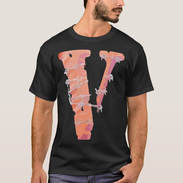 v logo vlone T-shirt Essential T-shirt (Devant)