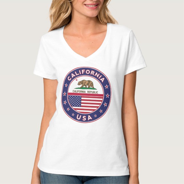 v-neck t-shirt (Devant)