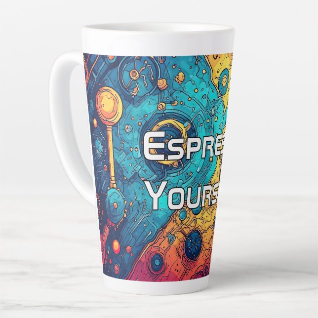 V-Pulse 7 Latte Mug (Angle gauche)