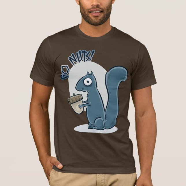Va te faire foutre ! T-shirt écureuil (Devant)