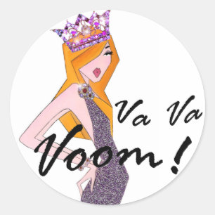 Va Va Voom ! Stickers Diva