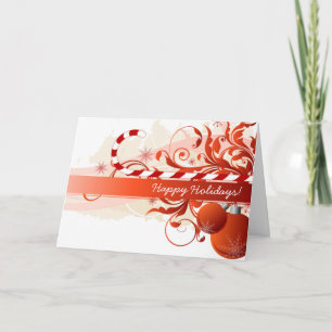 Vacance   Carte de voeux de Noël