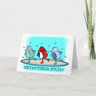 Vacance   Carte de voeux de Noël