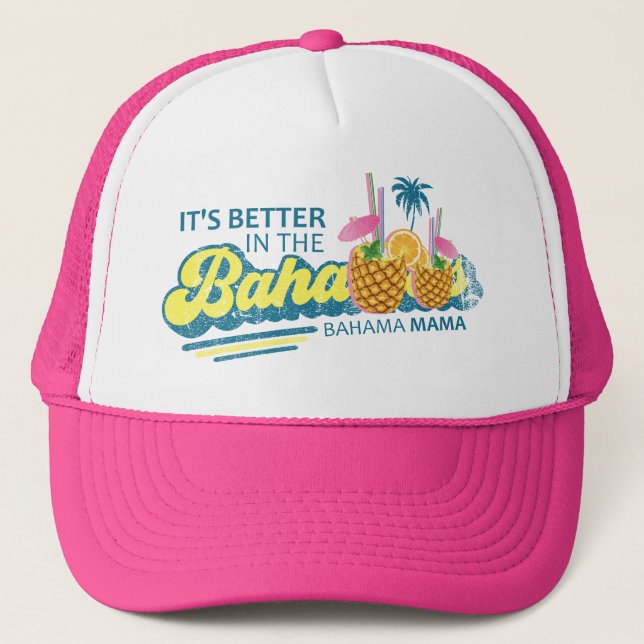 Vacances Bahama Mama Bahamas Casquette Cruise Baha (Devant)