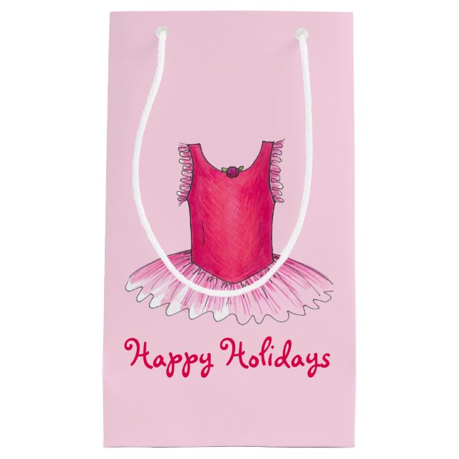 Vacances Ballet Danse Enseignant Noël Cadeau Sac (Devant)