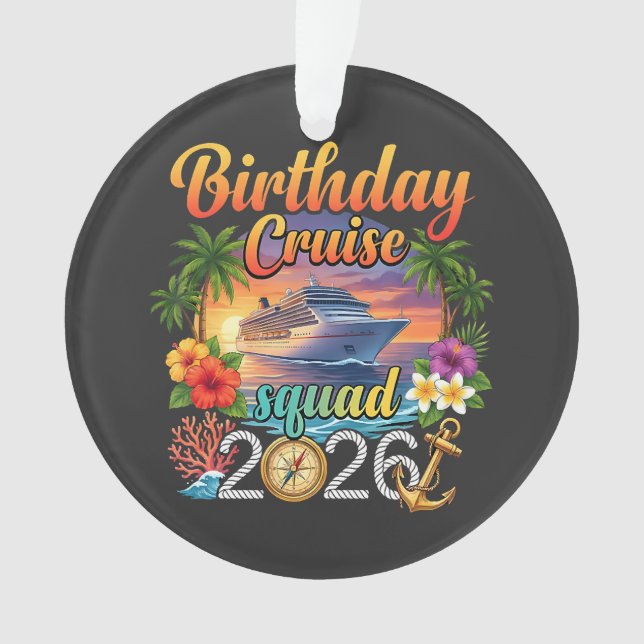 Vacances d'anniversaire en croisière (devant)