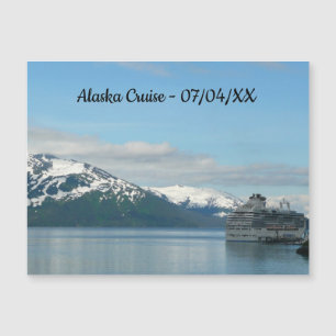 Vacances de croisière en Alaska Photographie de vo