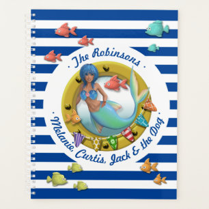 Vacances de plage Mermaid Nautique Bleu Marine