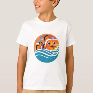 Vacances d'été t-shirt enfant pour la plage famili