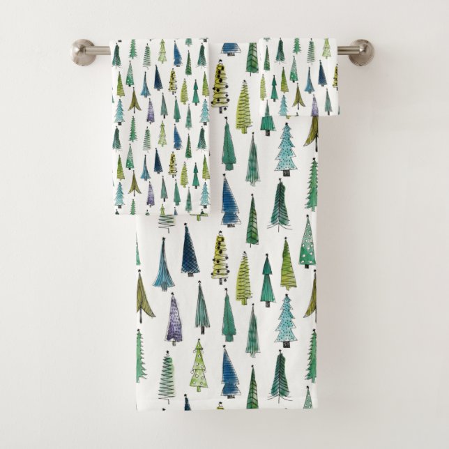 Vacances d'hiver Arbres À feuillage persistant (En situation)