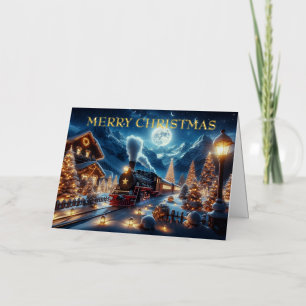 Vacances d'hiver Express peinture de train