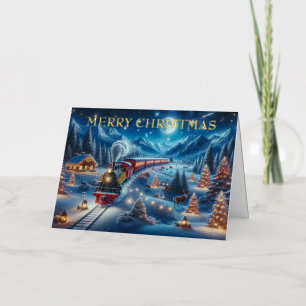 Vacances d'hiver Express peinture de train