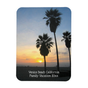 Vacances en famille Venice Beach California Magnet
