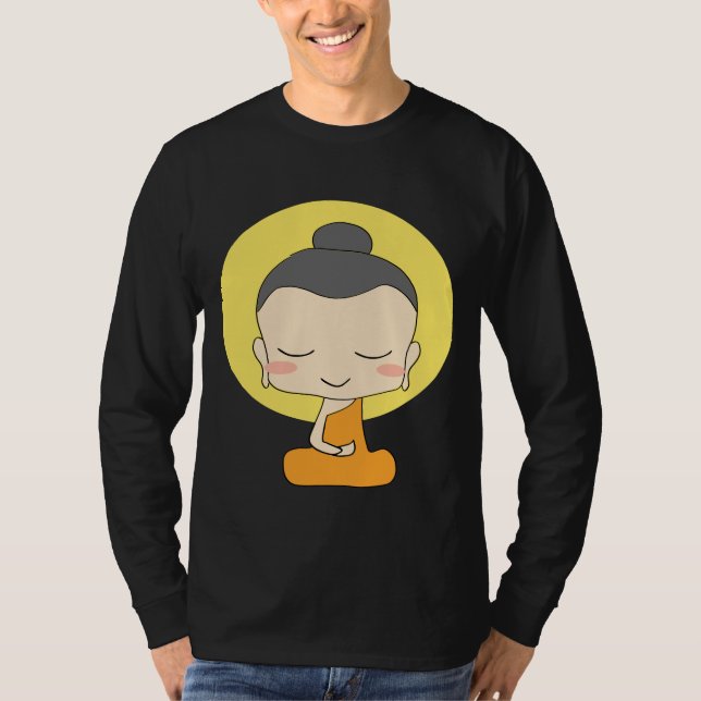 VACANCES EN MÉDITATION T-shirts Bouddha (Devant)