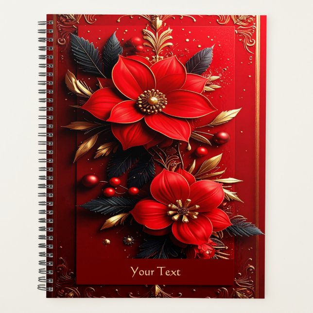 Vacances Fleurs Rouges (Devant)