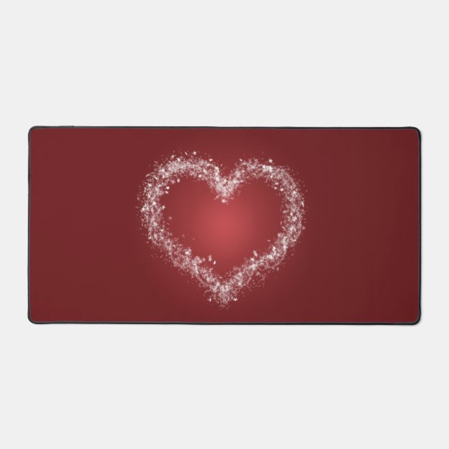 Vacances Flocon de neige Stars Design Coeur Noël (Recto)