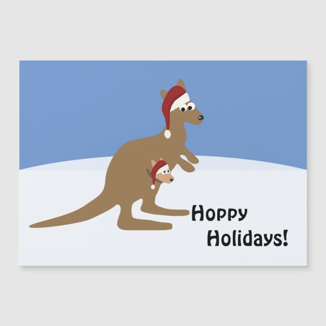 Vacances Hoppy Noël Kangaroo et Joey (Devant)