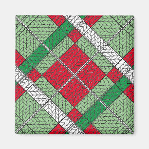 VACANCES JACQUARD KNIT Carré Magnet