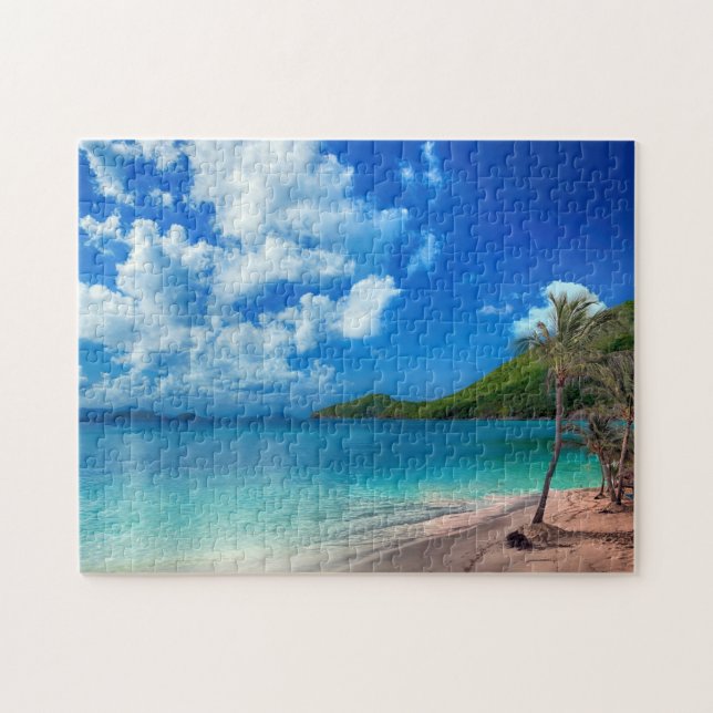 Vacances Jigsaw Puzzle cadeau Exotic Tropical Beac (Horizontal)
