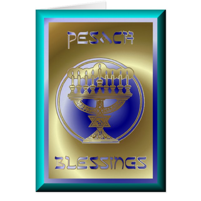 Vacances juives de pâque de Pesach (Devant)